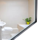 Rectangular Bathroom Mirror Square Angle Metal Frame Wall Mounted Hanging Plates Wall Mount Mirror For Bathroom (Horizontal & Vertical)