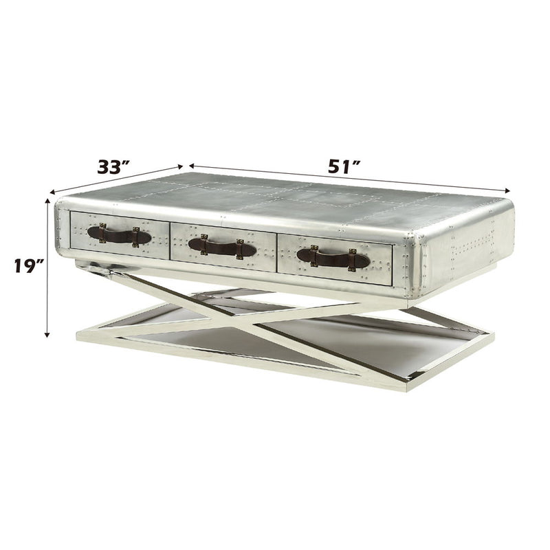 Brancaster - Coffee Table - Aluminum