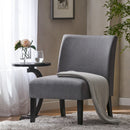 Contemporary Accent Chair With Plush Upholstery