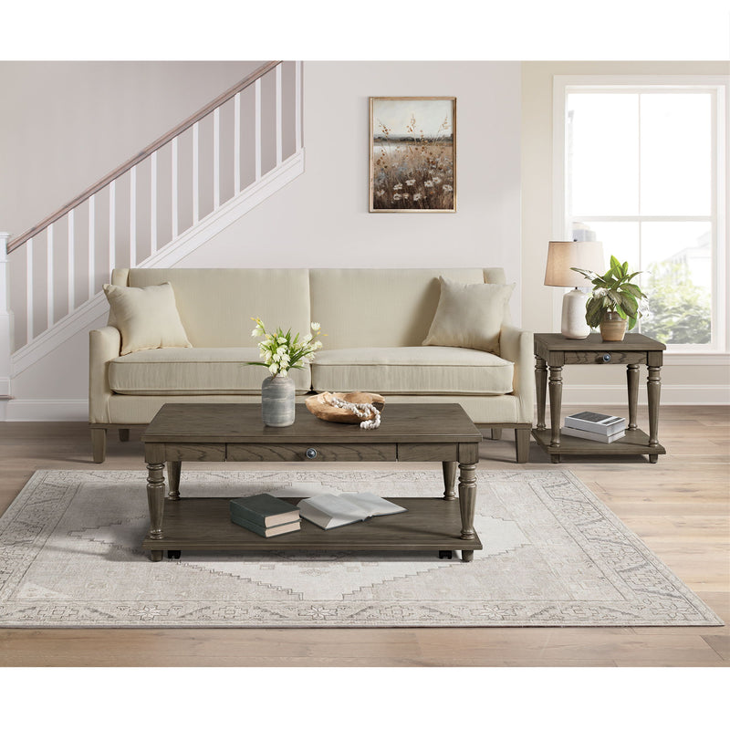 Kings Court - Coffee Table - Gray