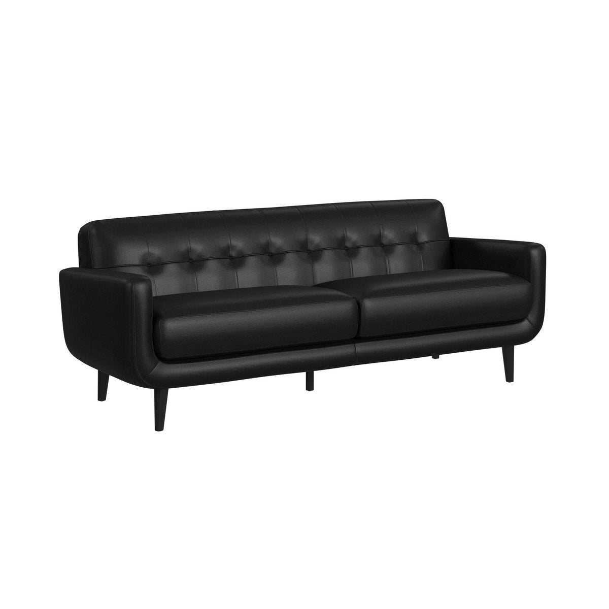 Hadley II Sofa in Black by Elements International, view 2