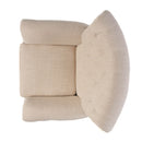 Springfield - Tufted Club Chair Stylish Upholstery - Light Beige