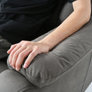 Lift Chair Recliner Power Remote Control Recliner Sofa Relax Soft Chair Anti - Skid Australia Cashmere Fabric Furniture Living Room - Dark Gray