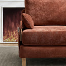 Mid Century Modern Foldable Sofa Bed, 3 In 1 Convertible Sleeper With 3 Pillows