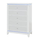 Adalid - Chest With LED Lighting - White