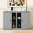 Murphy Bed With Shelves, Cabinets And USB Ports