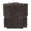 Pacay - Power Recliner With Lift, Heating & Massage - Brown Chenille