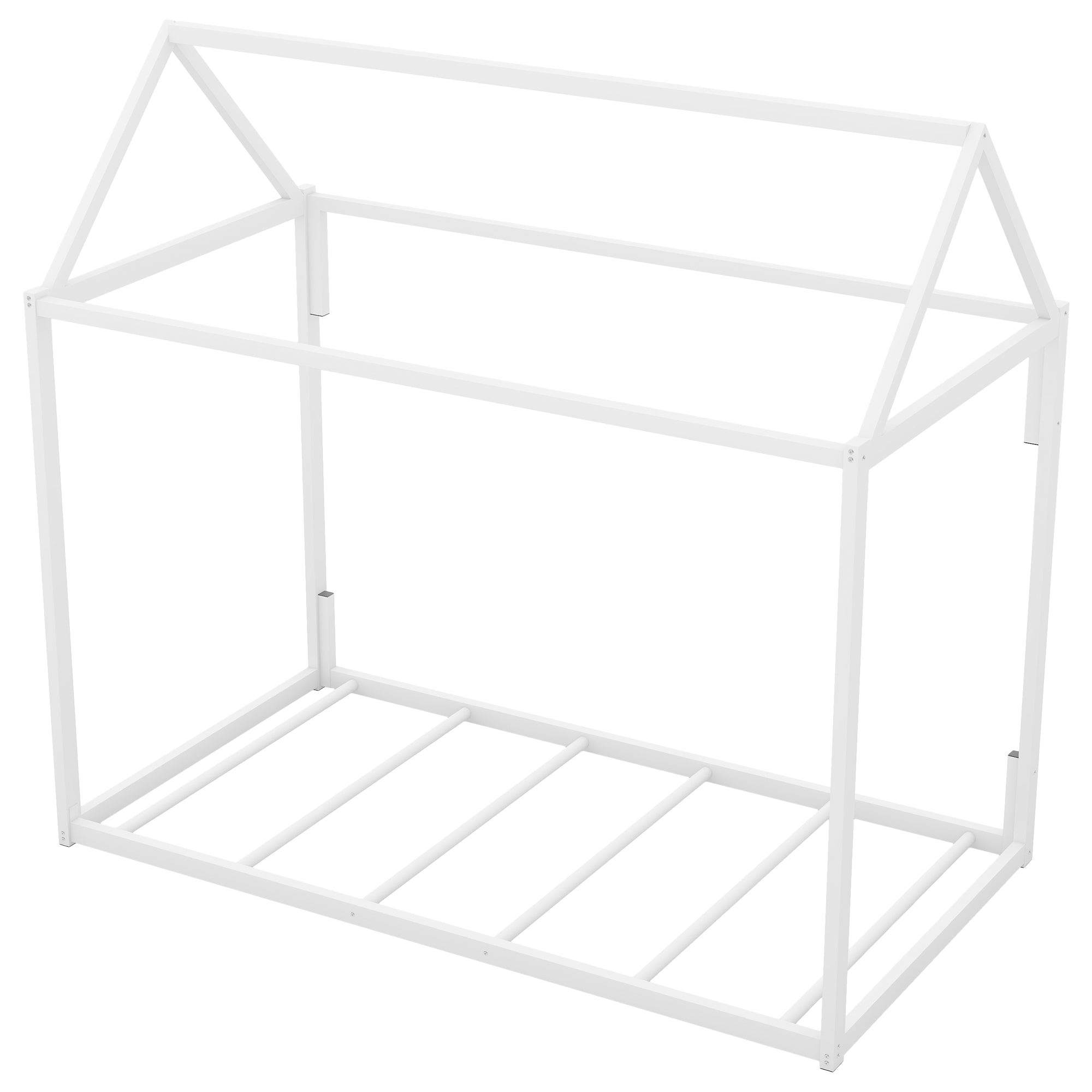 Metal House Shape Platform Bed, twin - Atlantic Fine Furniture Melbourne FL