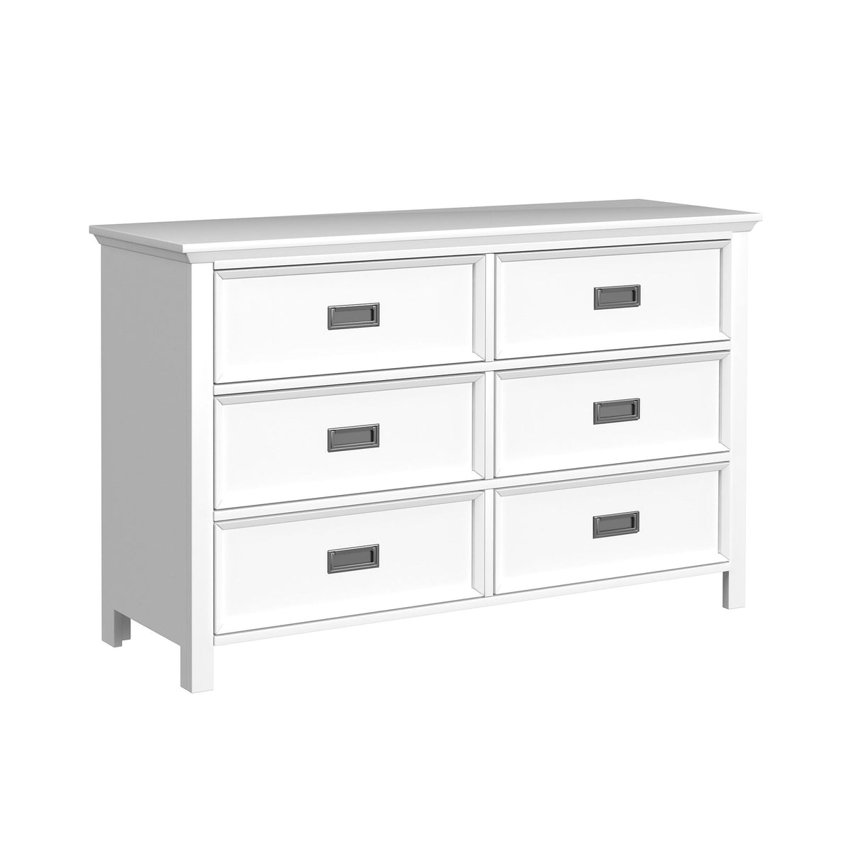 Hampton Kids 6-Drawer Dresser in Black by Elements International