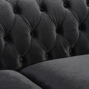 Chesterfield Style 3 Seater Sofa With Deep Button Tufting