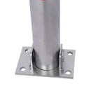 Parking Bollard Pole Barrier With Lock For Car Parking Protection