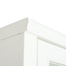 Retro Style Hutch Cabinet With Glass Door, China Cabinet For Home