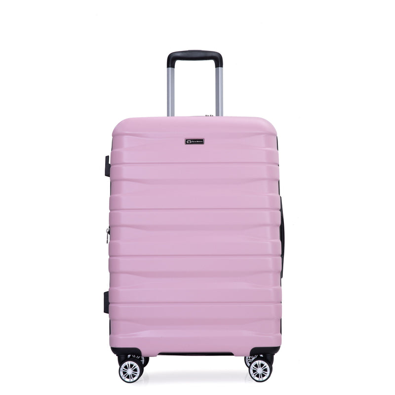 Luggage Set Of 5 Pieces, Expandable Hard Pc Luggage Set With Tsa Lock For Rotating Wheels