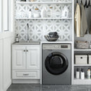 Lawrence - Laundry Cabinet With Faucet And Stainless Steel Sink