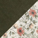 Accent Chair With Unique Print Fabric