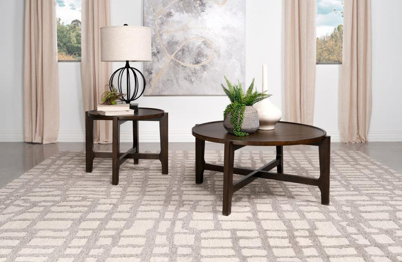 Cota - Solid Wood Coffee And End Table Set
