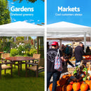 10X30' Wedding Party Canopy Tent Outdoor Gazebo With Removable Sidewalls