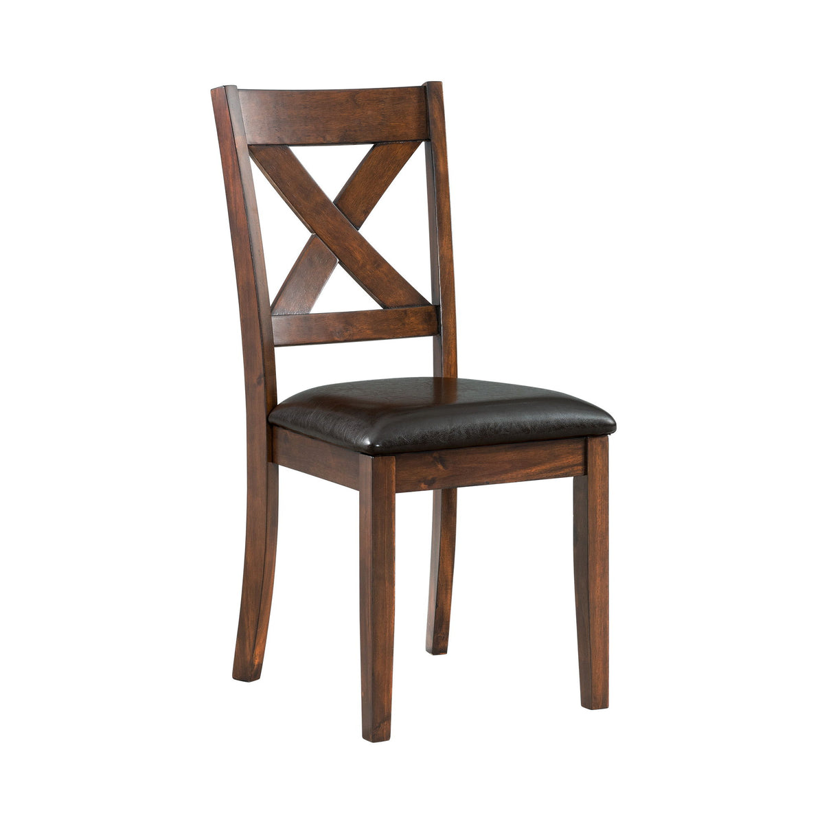 Alex 3 Piece Dining Set With Drop Leaf Table in Espresso by Elements International, view 2