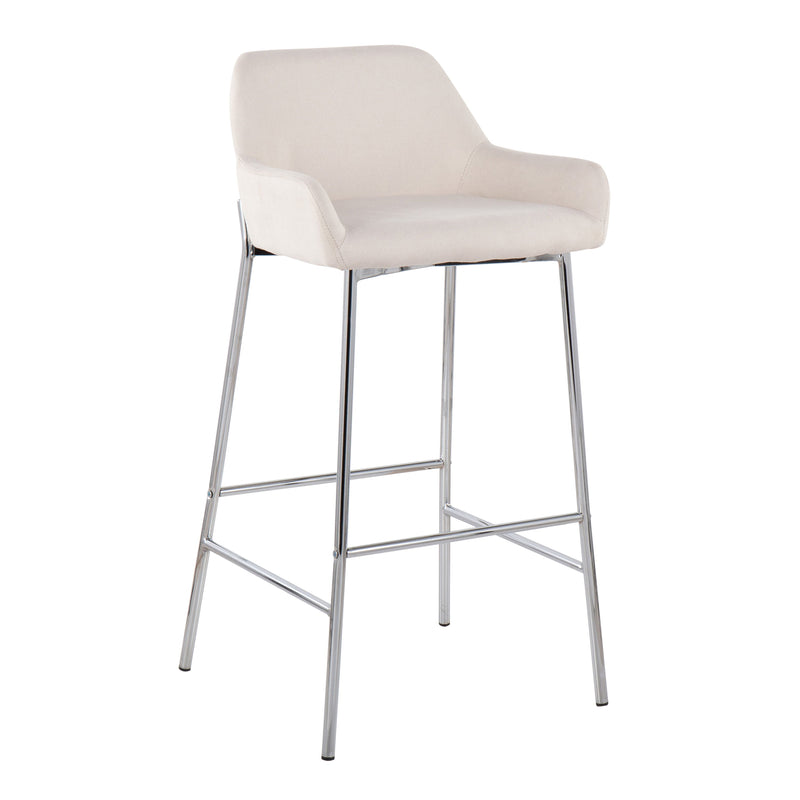 Daniella - Contemporary Fixed Height Bar Stool (Set of 2)