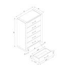 Sarai - Chest With Spacious Drawers - Brown