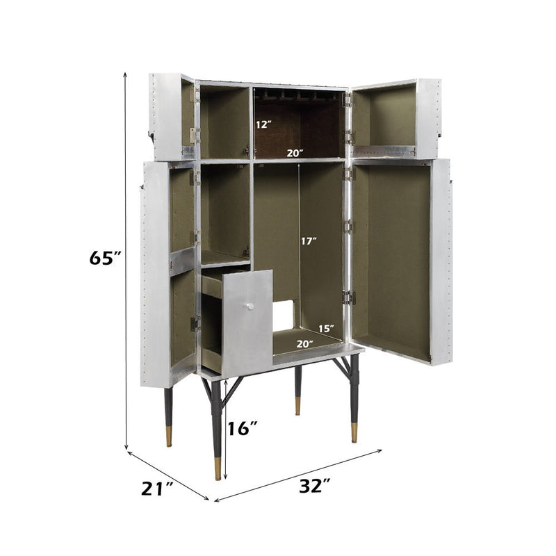 Yoela - Wine Cabinet - Aluminum