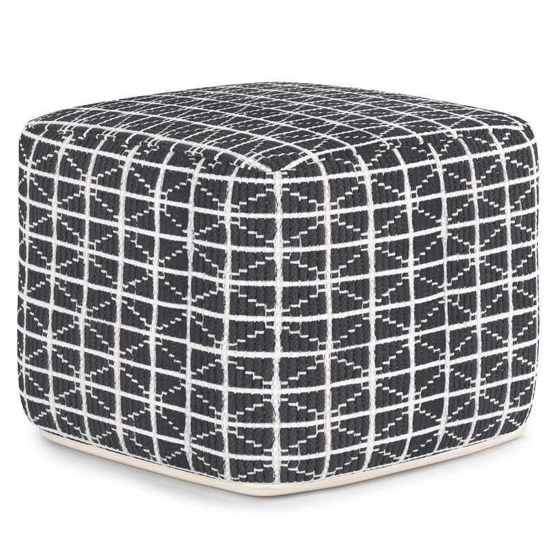 Noreen - Upholstered Square Pouf