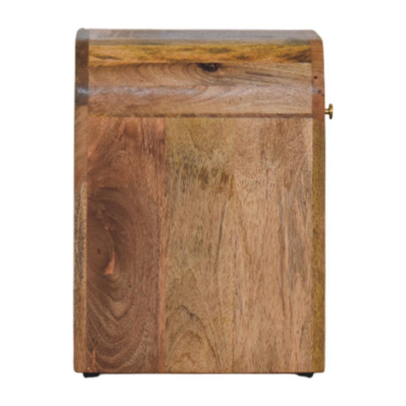 Mini Darcy - Nightstand With Curved Edges