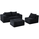 Modular Sectional Sofa, Convertible Couch With Chaise Corduroy