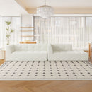 Modular Combination Living Room Sofa Set, Modern Minimalist Sofa, Living Room Upholstered Sofa Bed, Bedroom, 2 Pieces Computer Free Combination, L - Shaped