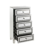 Noralie - Cabinet - Mirrored, Faux Diamonds