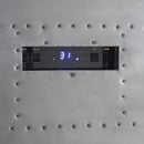 Brancaster - Wine Cabinet - Retro Brown Top Grain Leather & Aluminum - Atlantic Fine Furniture Inc