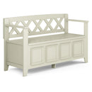 Amherst - Handcrafted Entryway Storage Bench
