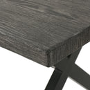 Rolando - Outdoor Aluminum Dining Table With Steel Frame