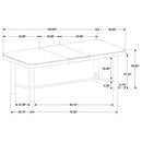 Arini - Extension Leaf Dining Table Set