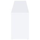 Laughlin - 4 Door Engineered Wood TV Stand - White