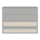 Murphy Bed With Large Drawers, Space Saving Design