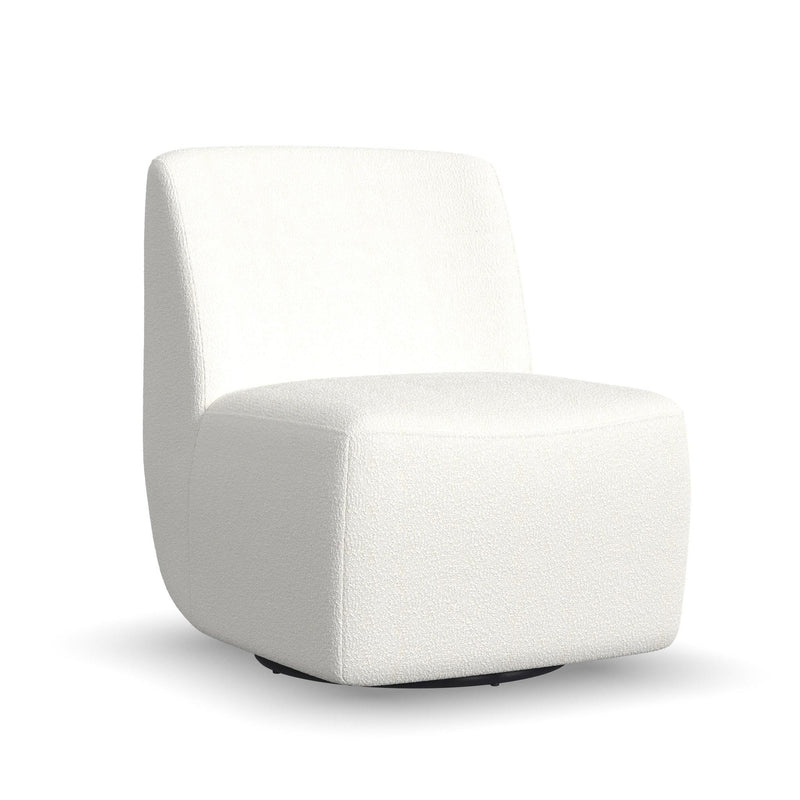 Nico - Swivel Chair - White