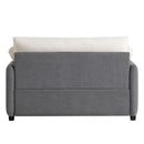 Oversized Single Sofa Chair Wide And Deep Seat, Modern Upholstered Comfy Blocking Couch Lounge With Pillows