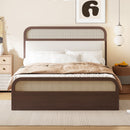 Platform Bed With Trundle And 2 Drawers