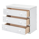 Loft Bed With Retractable Writing Desk And 3 Drawers With Storage Stairs And Shelves