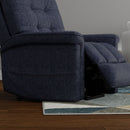 Velour - Power Lift Chair - Blue