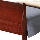 Panel Sleigh Bed