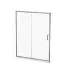 Sliding Shower Door With And Handle - Chrome
