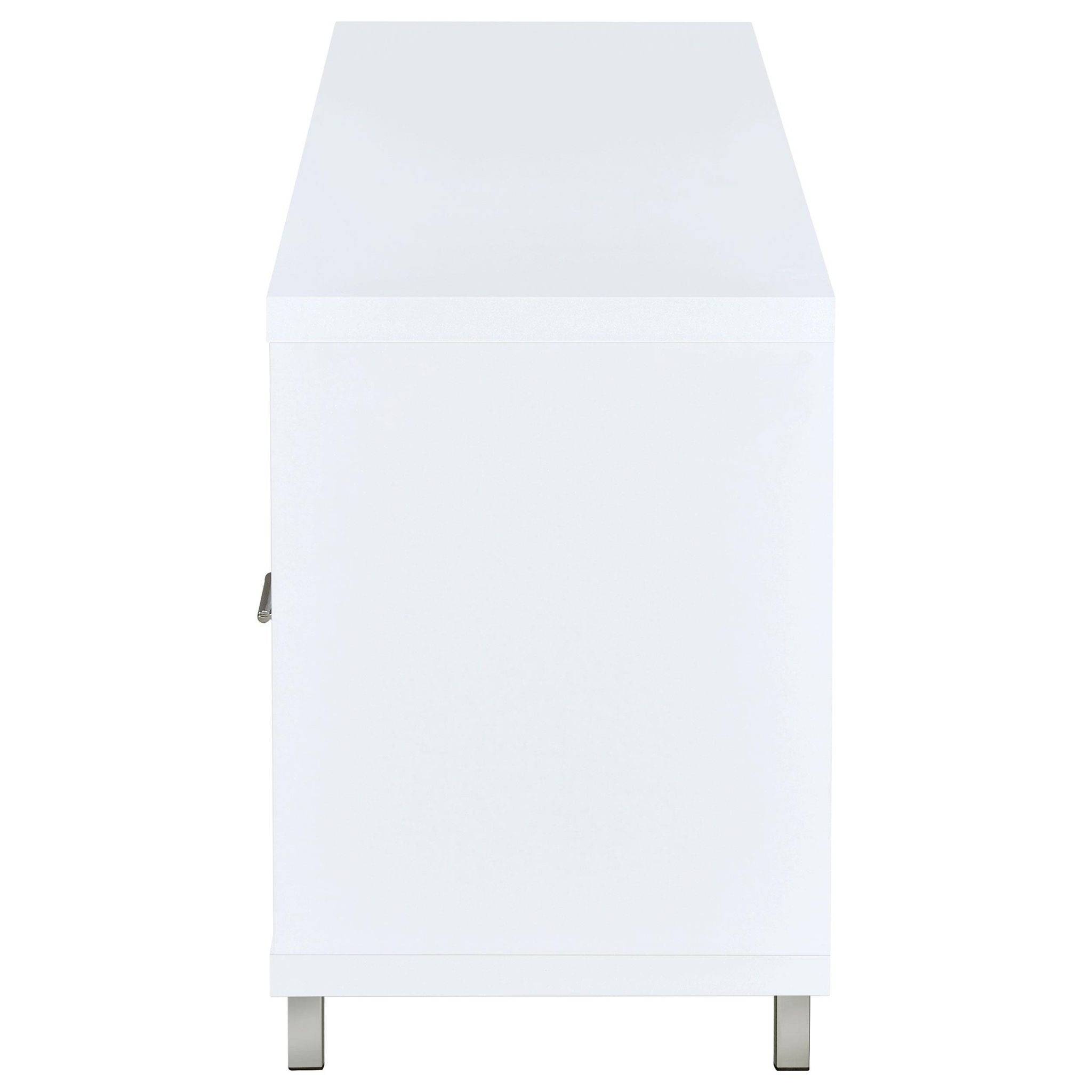 Casey 2-drawer Engineered Wood 60-inch TV Stand White