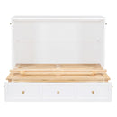 Murphy Bed With Large Drawers, Space Saving Design