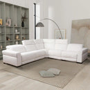 Yohan - Reclining Sectional Sofa - White