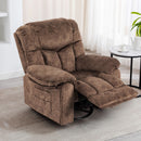 Swivel And Rocking Recliner Chair With Massage And Heating