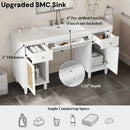 Bathroom Vanity With Sink, Spacious Storage Cabinet