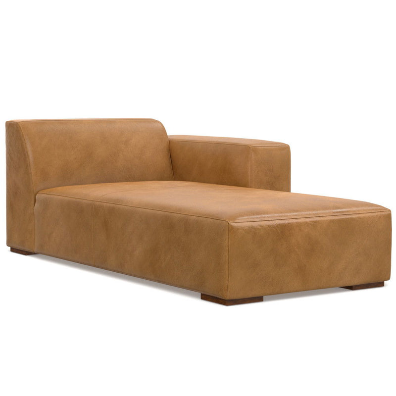 Rex - Right Chaise Sofa Module - Sienna