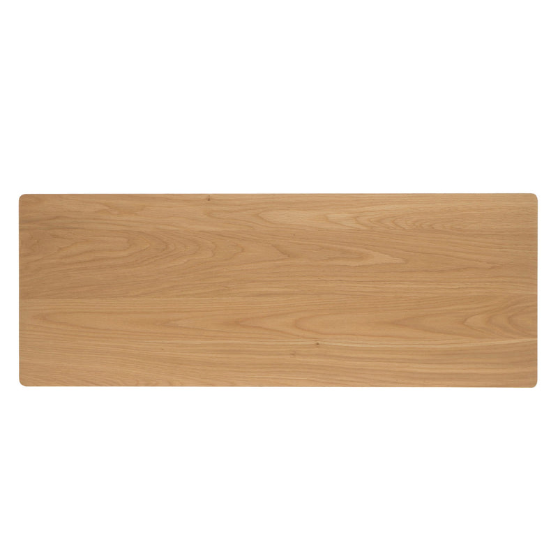 Bar Height Dining Table With Splayed Legs And Elongated Rectangular Top